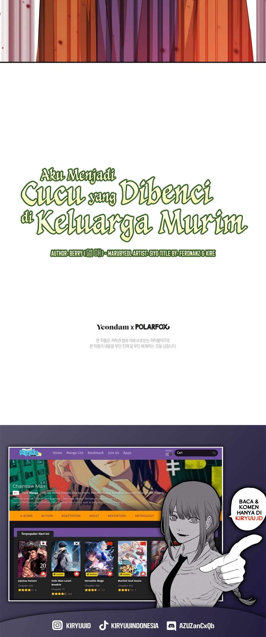 I Became the Despised Granddaughter of the Murim Family Chapter 32 - halaman 28