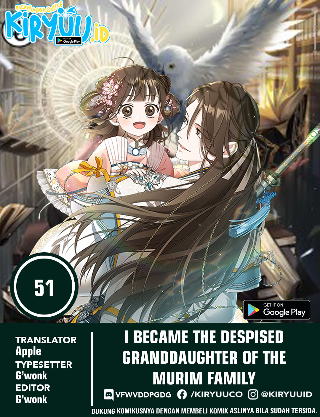 I Became the Despised Granddaughter of the Murim Family Chapter 51 - halaman 1