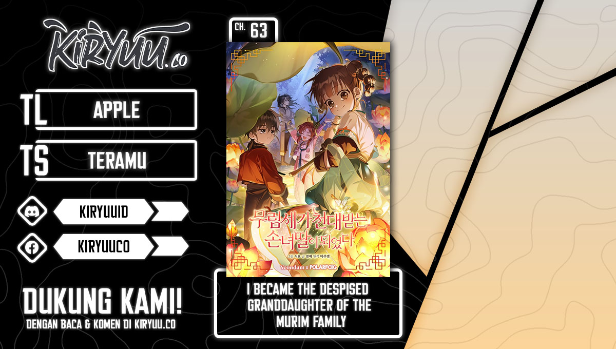 I Became the Despised Granddaughter of the Murim Family Chapter 63 - halaman 1