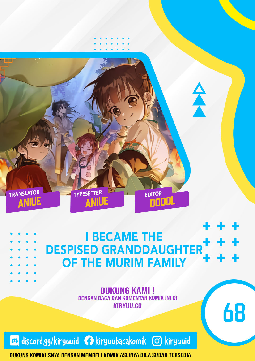 I Became the Despised Granddaughter of the Murim Family Chapter 68 - halaman 1
