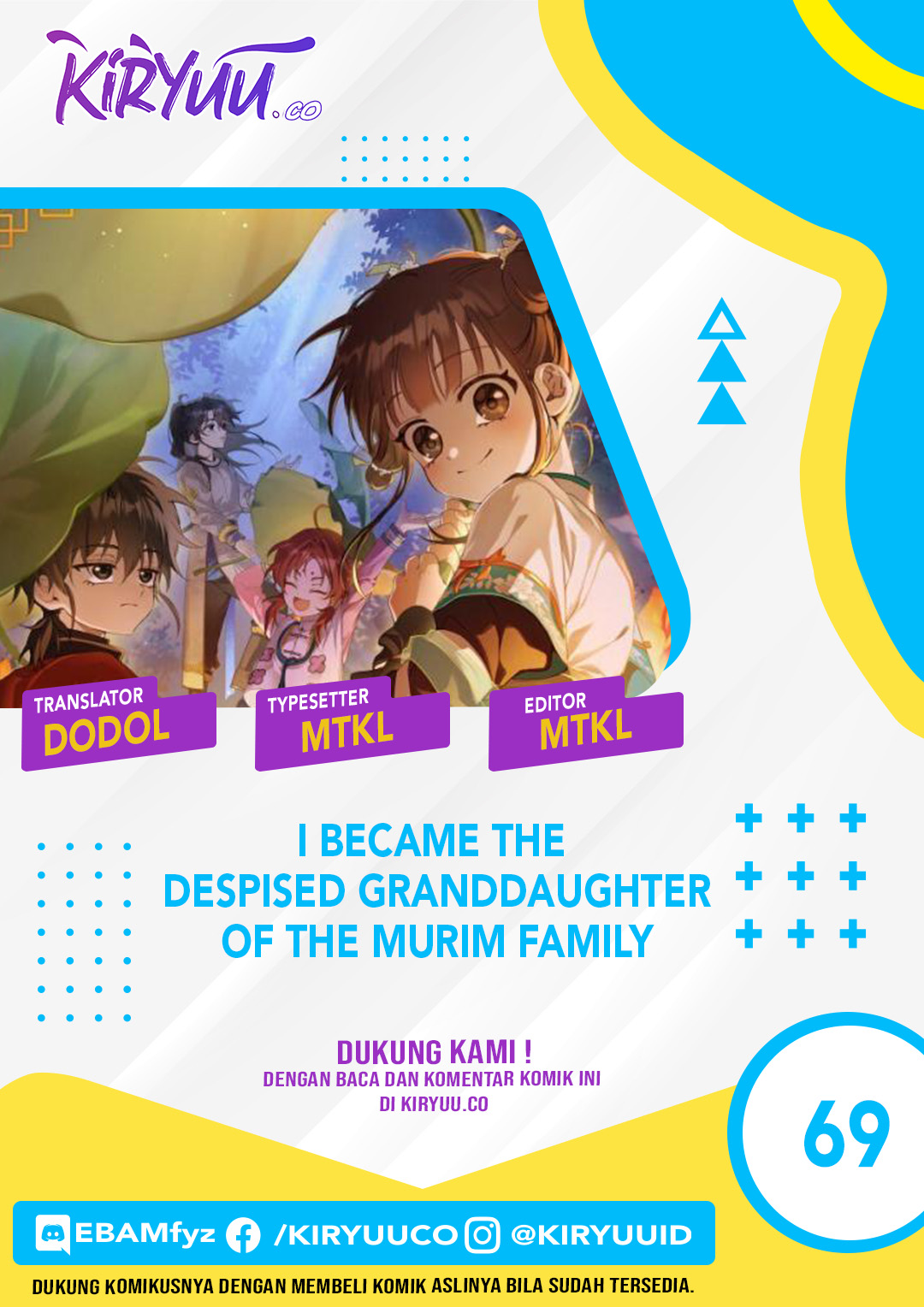 I Became the Despised Granddaughter of the Murim Family Chapter 69 - halaman 1