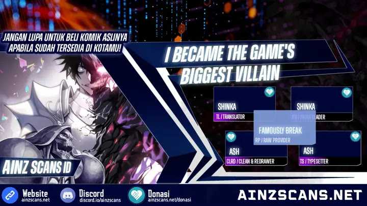 I Became The Game’s Biggest Villain Chapter 31 - halaman 1