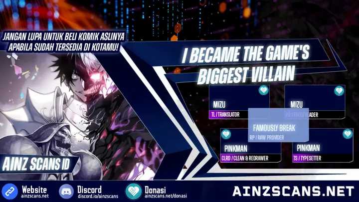 I Became The Game’s Biggest Villain Chapter 50 - halaman 1