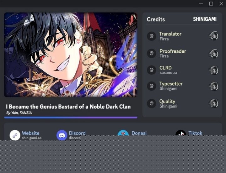 I Became The Genius Bastard Of A Noble Dark Clan Chapter 31 - halaman 1