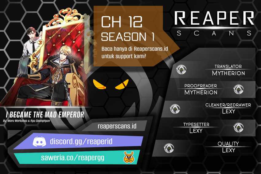 I Became the Mad Emperor Chapter 12 - halaman 1