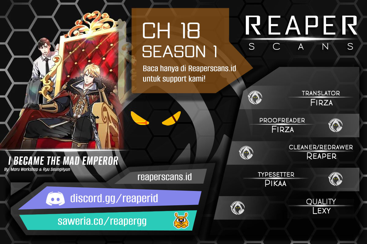 I Became the Mad Emperor Chapter 18 - halaman 1