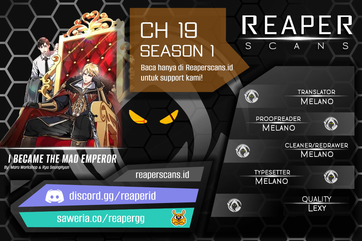 I Became the Mad Emperor Chapter 19 - halaman 1