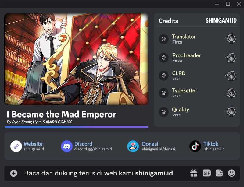 I Became the Mad Emperor Chapter 37 - halaman 1