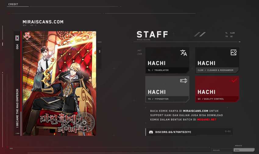 I Became the Mad Emperor Chapter 4 - halaman 1