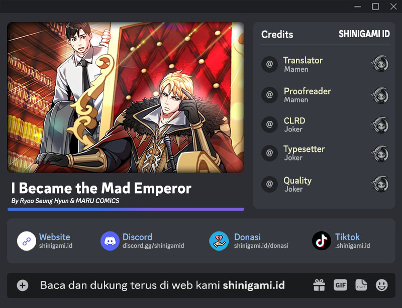 I Became the Mad Emperor Chapter 40 - halaman 1