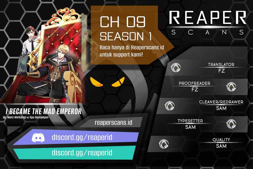 I Became the Mad Emperor Chapter 9 - halaman 1