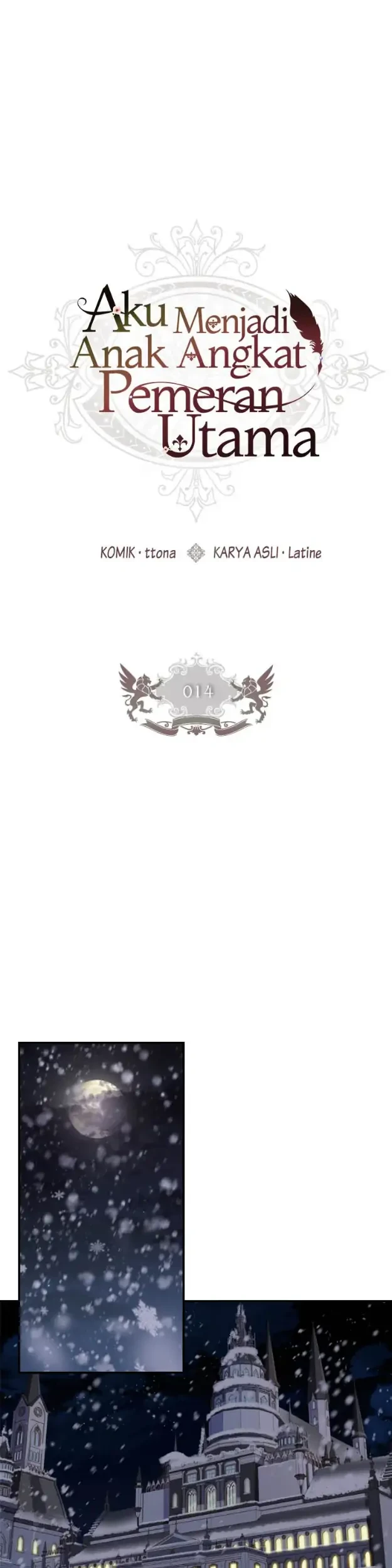 I Became the Male Lead's Adopted Daughter Chapter 14 - halaman 1