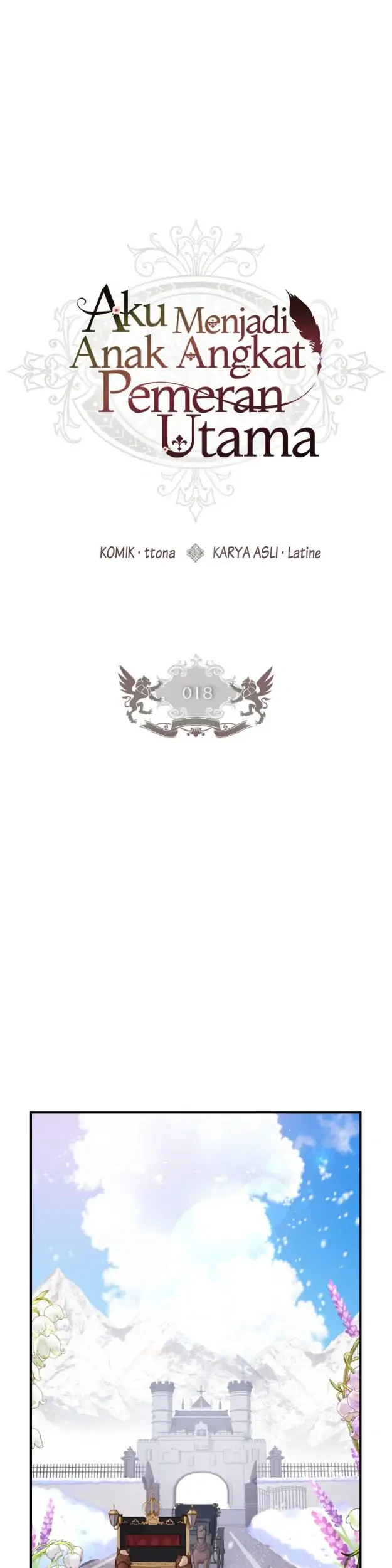 I Became the Male Lead's Adopted Daughter Chapter 18 - halaman 1