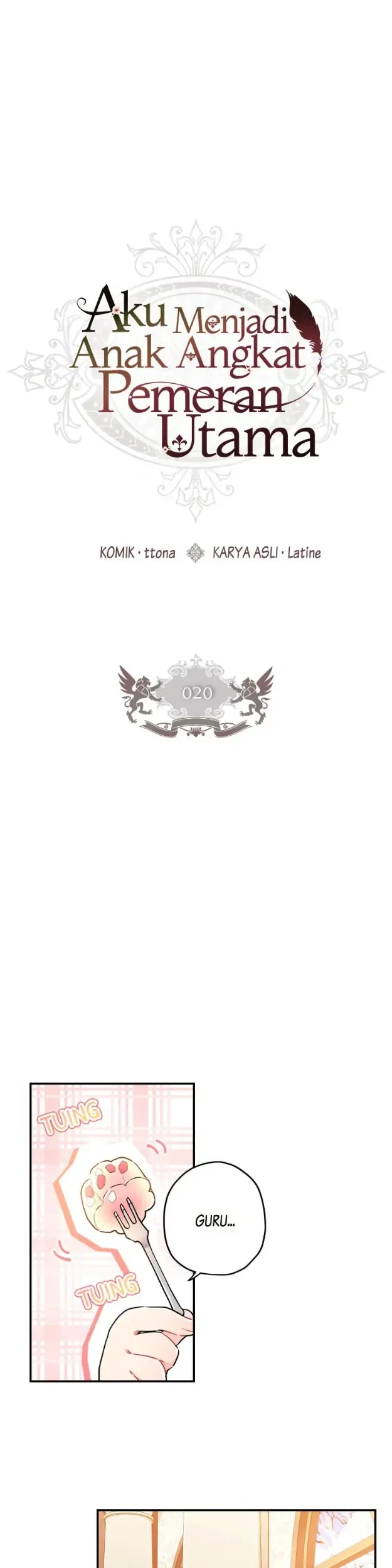 I Became the Male Lead's Adopted Daughter Chapter 20 - halaman 1
