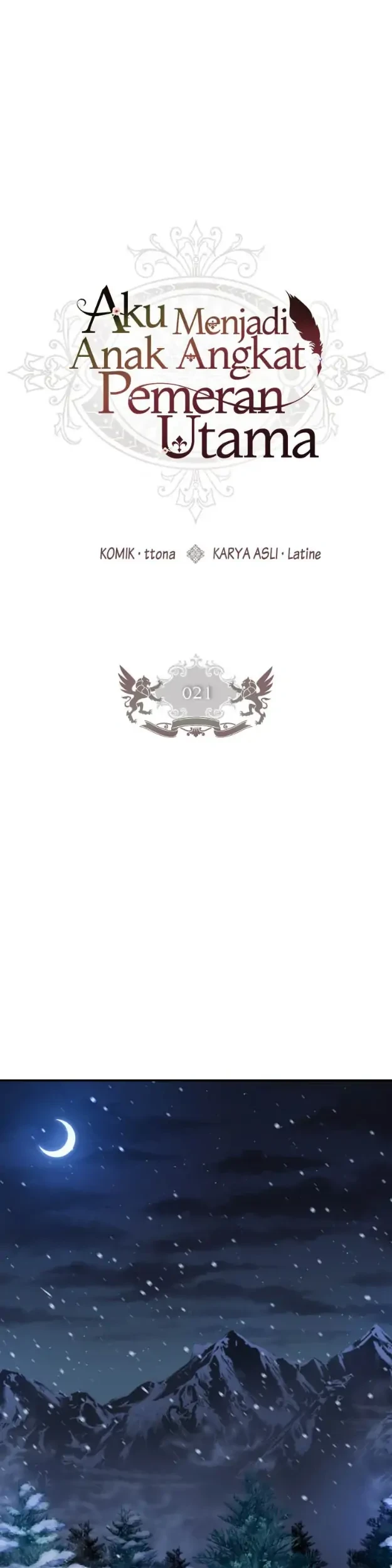 I Became the Male Lead's Adopted Daughter Chapter 21 - halaman 1
