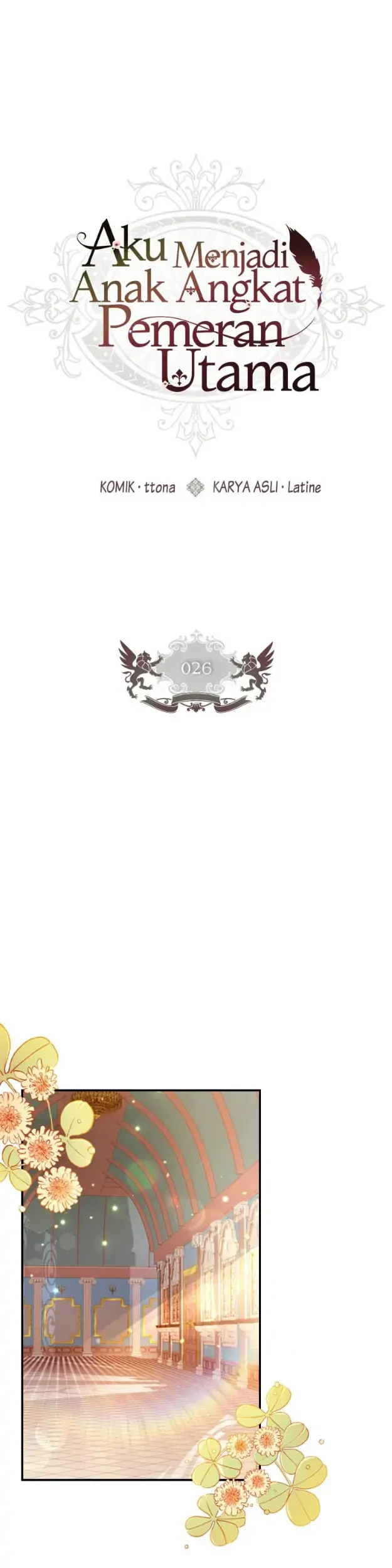 I Became the Male Lead's Adopted Daughter Chapter 26 - halaman 1