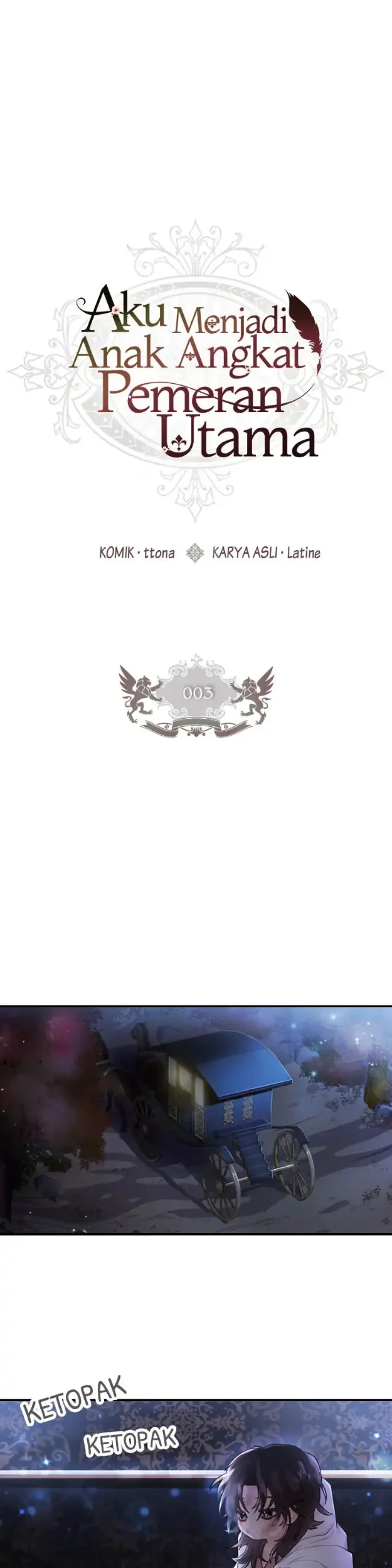 I Became the Male Lead's Adopted Daughter Chapter 3 - halaman 1