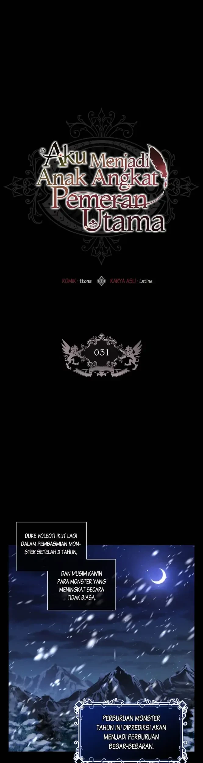 I Became the Male Lead's Adopted Daughter Chapter 31 - halaman 1