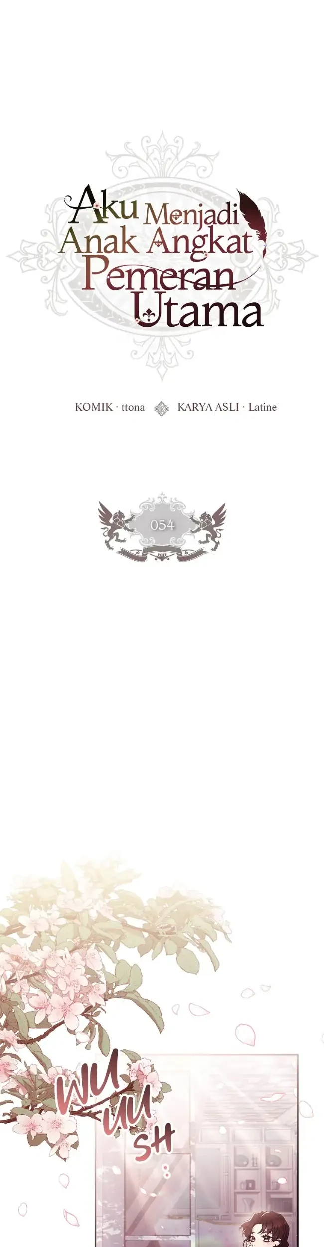I Became the Male Lead's Adopted Daughter Chapter 54 - halaman 1