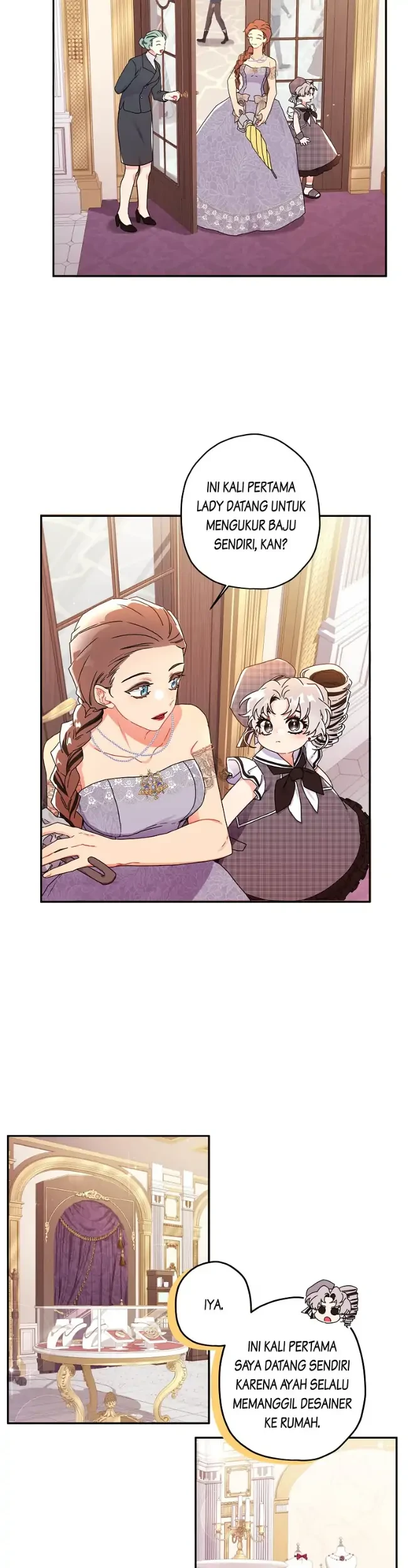 I Became the Male Lead's Adopted Daughter Chapter 55 - halaman 10
