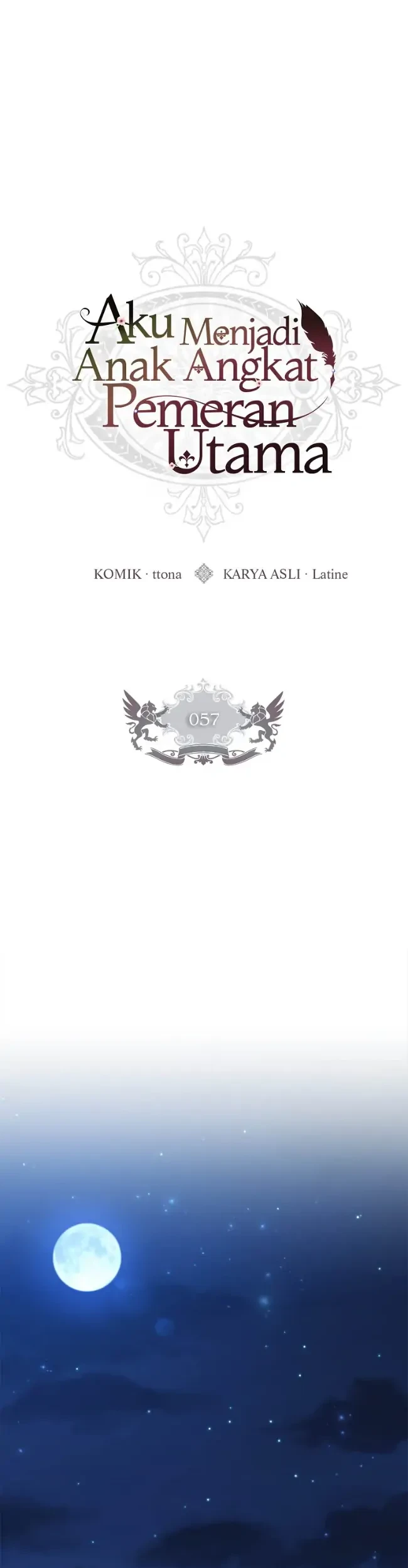 I Became the Male Lead's Adopted Daughter Chapter 57 - halaman 1
