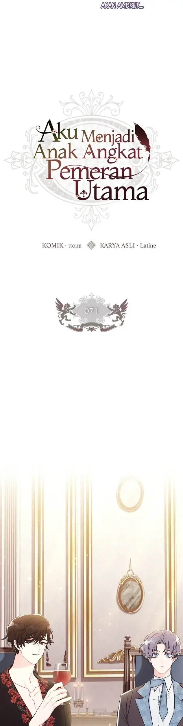 I Became the Male Lead's Adopted Daughter Chapter 71 - halaman 4