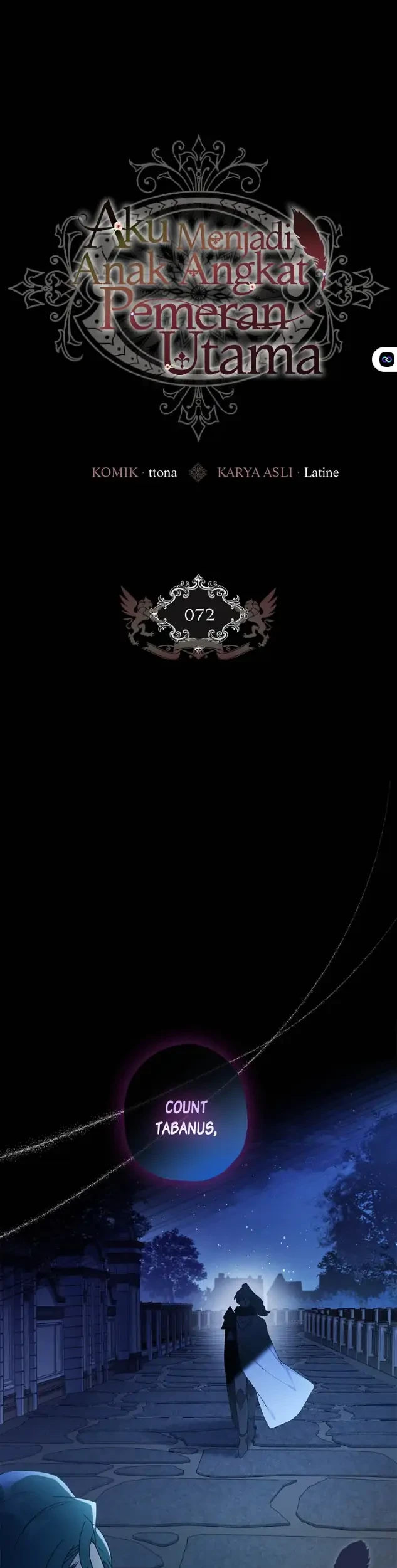 I Became the Male Lead's Adopted Daughter Chapter 72 - halaman 1