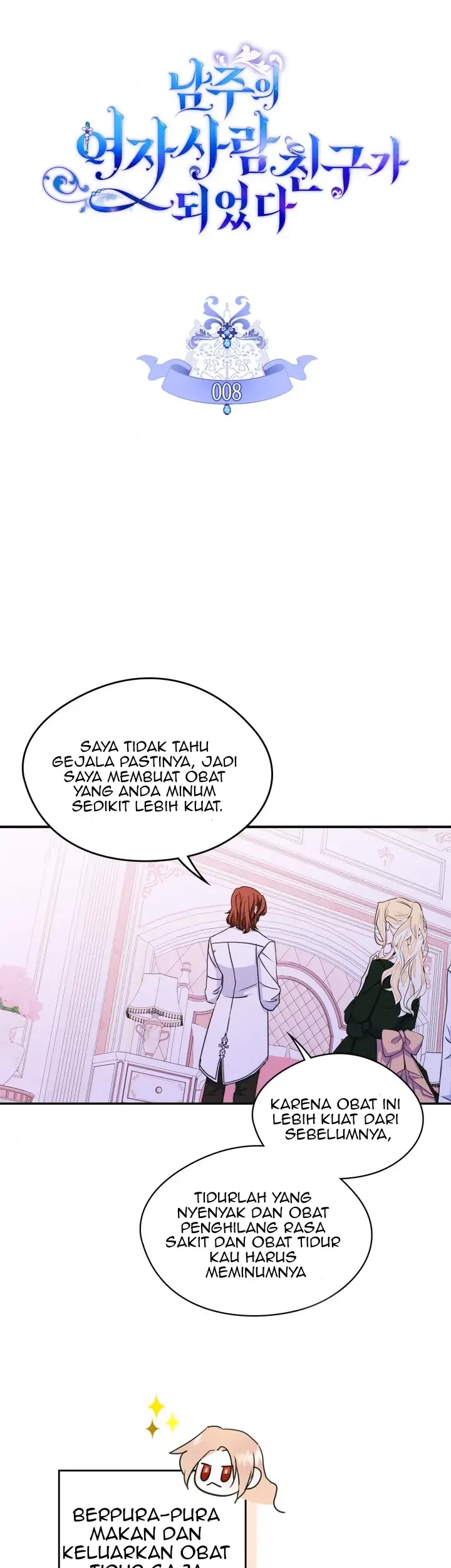 I Became The Male Lead’s Female Friend Chapter 8 - halaman 4