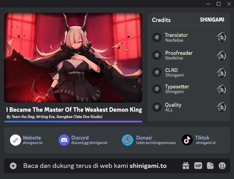 I Became The Master Of The Weakest Demon King Chapter 14 - halaman 1