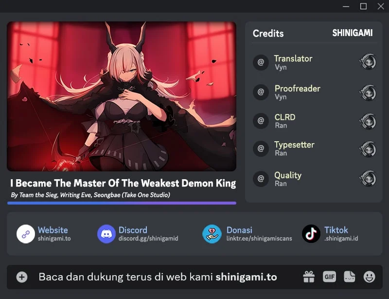 I Became The Master Of The Weakest Demon King Chapter 2 - halaman 1