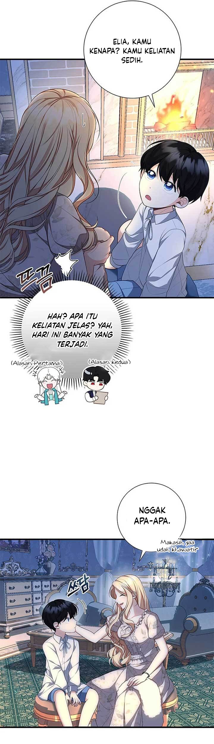 I Became the Mother of the Supporting Male Lead's Son Chapter 13 - halaman 19