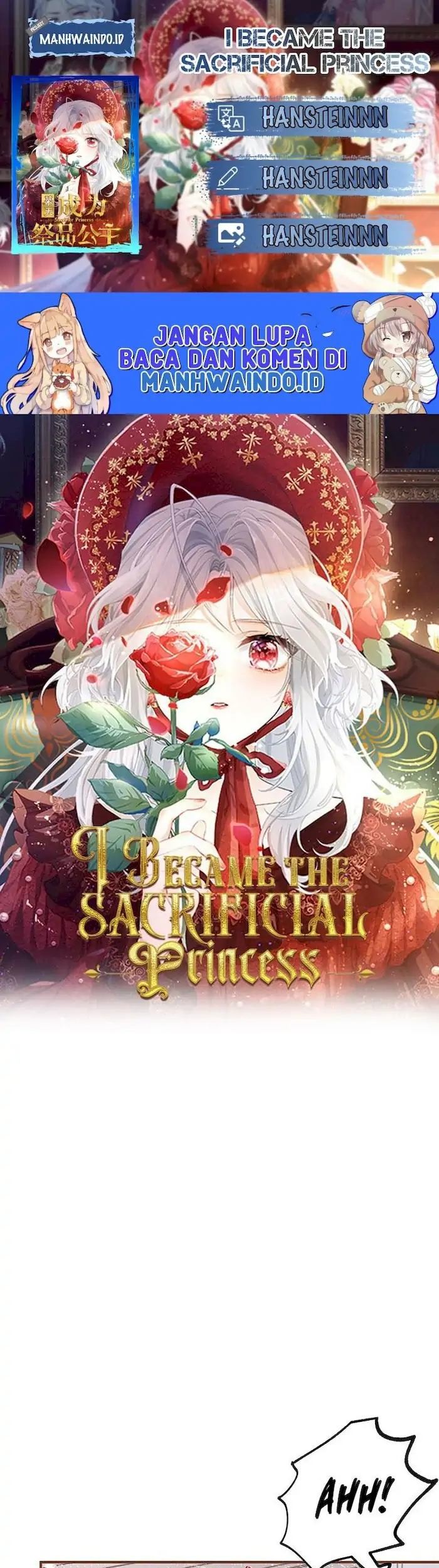 I Became the Sacrificial Princess Chapter 33 - halaman 1