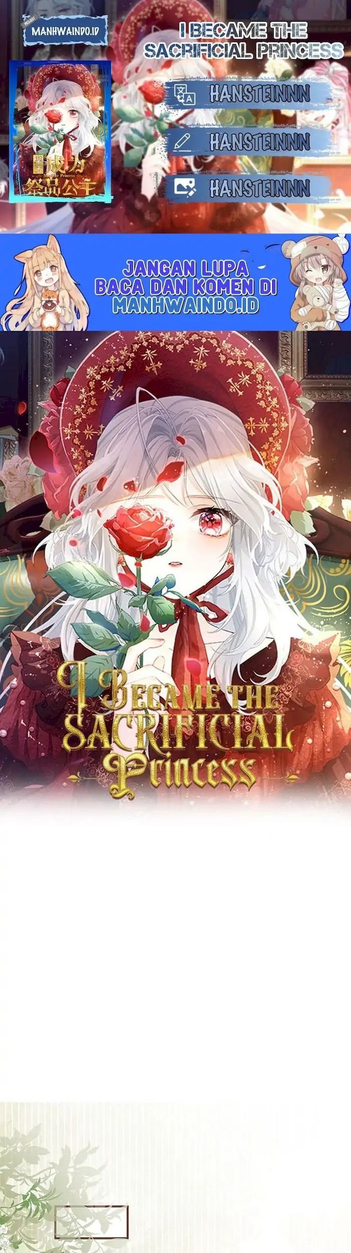 I Became the Sacrificial Princess Chapter 34 - halaman 1