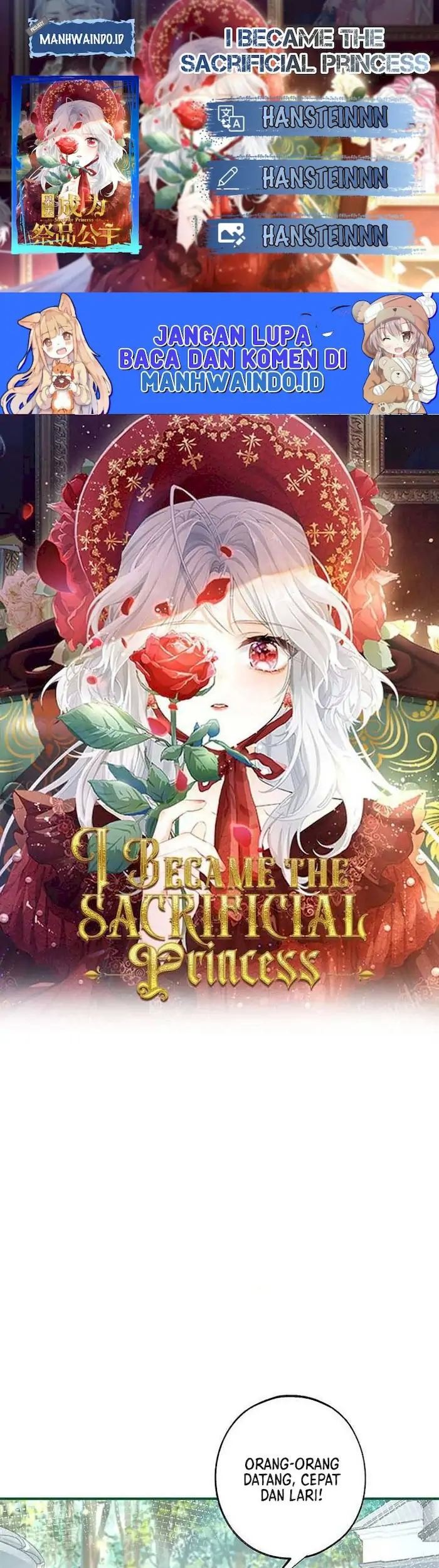 I Became the Sacrificial Princess Chapter 36 - halaman 1