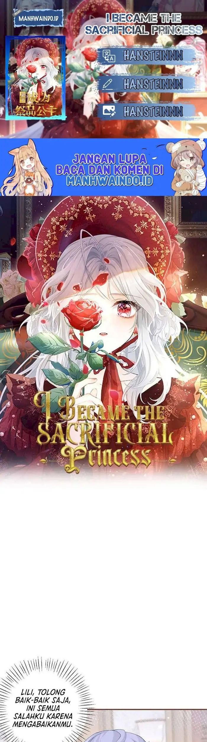 I Became the Sacrificial Princess Chapter 38 - halaman 1