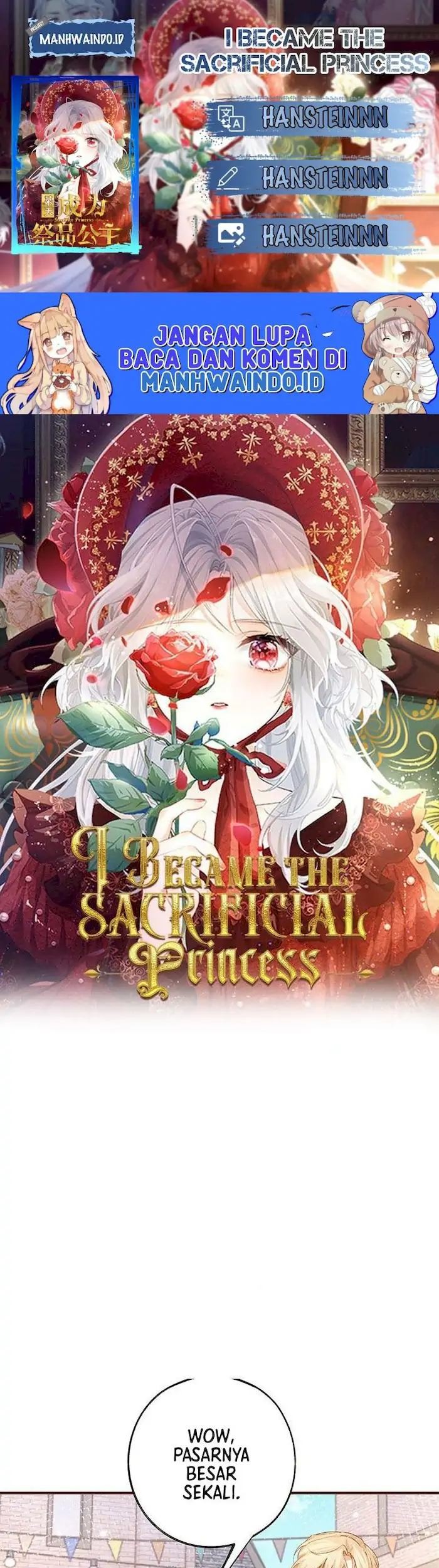 I Became the Sacrificial Princess Chapter 40 - halaman 1