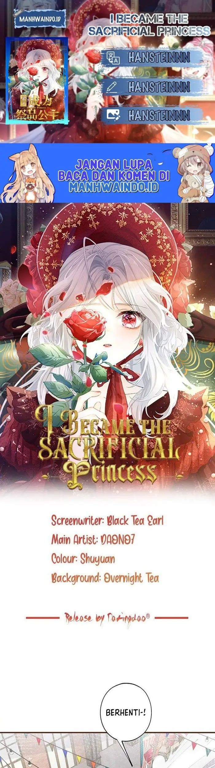 I Became the Sacrificial Princess Chapter 41 - halaman 1