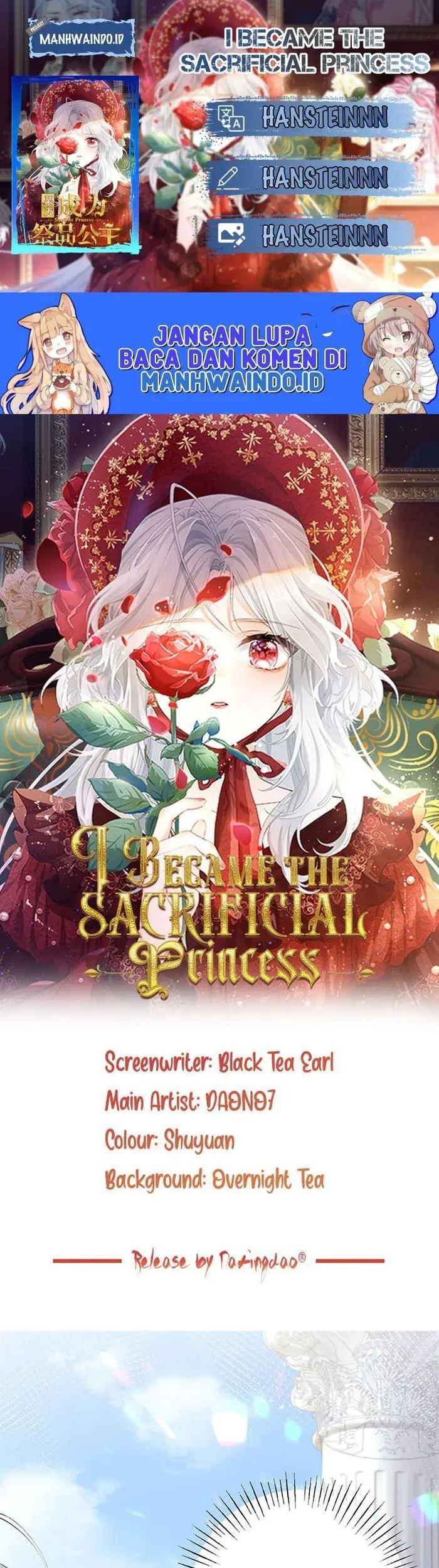 I Became the Sacrificial Princess Chapter 44 - halaman 1