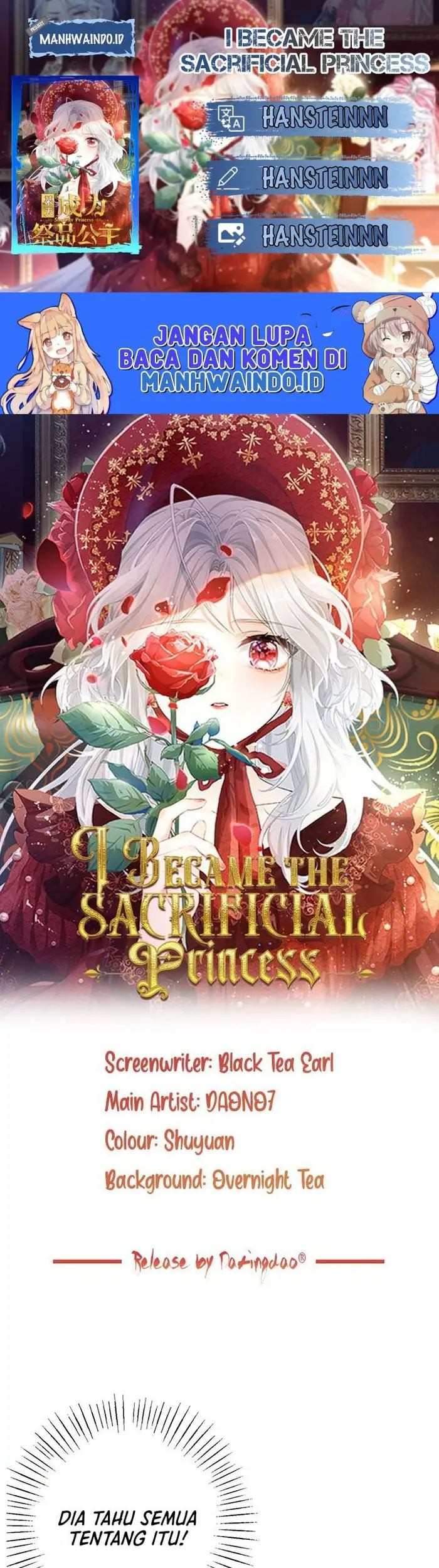 I Became the Sacrificial Princess Chapter 46 - halaman 1