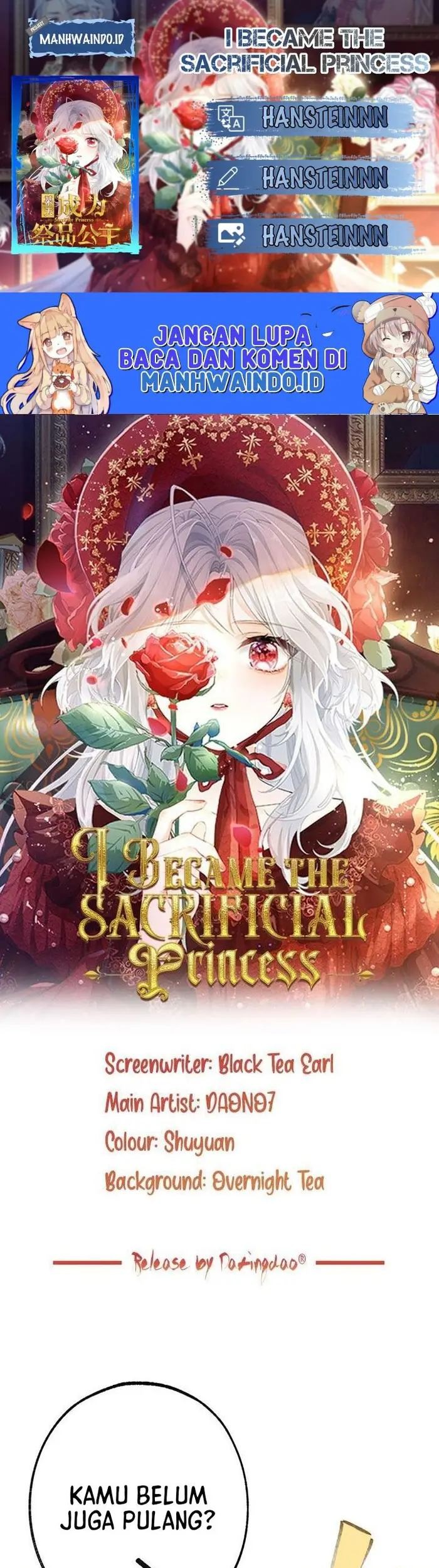 I Became the Sacrificial Princess Chapter 47 - halaman 1