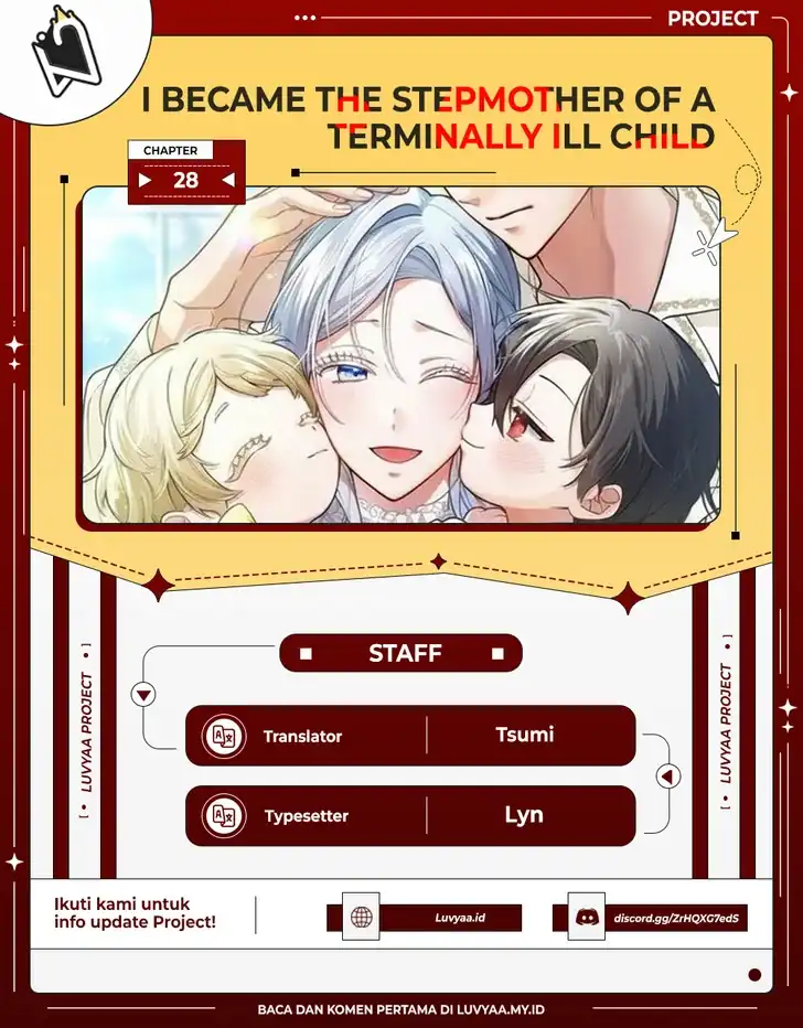 I Became the Stepmother of a Terminally Ill Child Chapter 28 - halaman 1