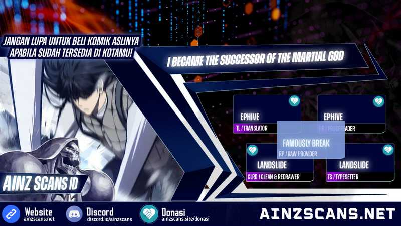 I Became the Successor of the Martial God Chapter 23 - halaman 1