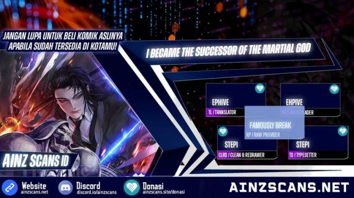 I Became the Successor of the Martial God Chapter 33 - halaman 1