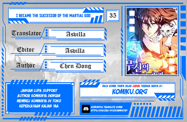 I Became the Successor of the Martial God Chapter 35 - halaman 1
