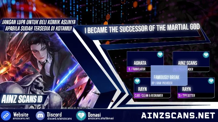 I Became the Successor of the Martial God Chapter 41 - halaman 1