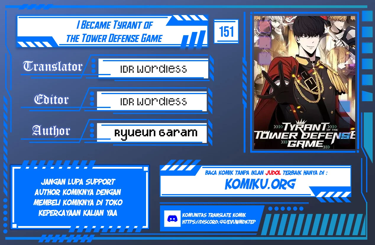 I Became the Tyrant of a Defense Game Chapter 151 - halaman 1