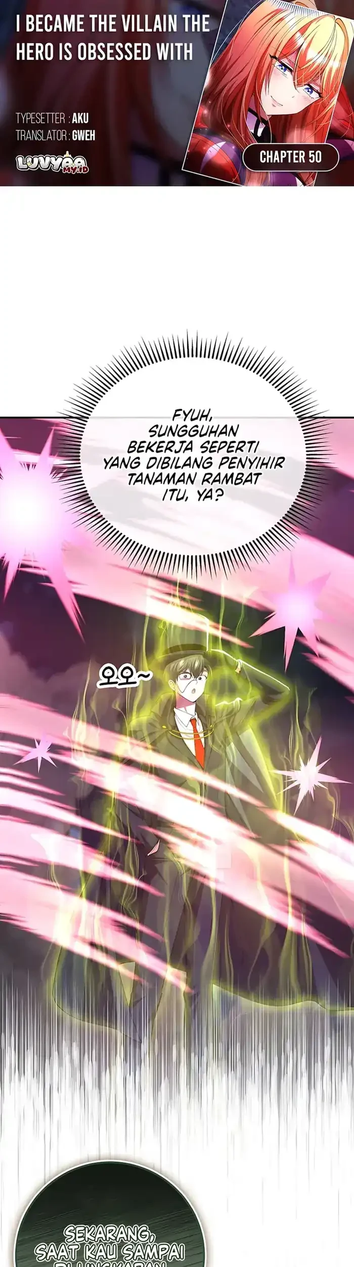 I Became the Villain the Hero Is Obsessed With Chapter 50 - halaman 1