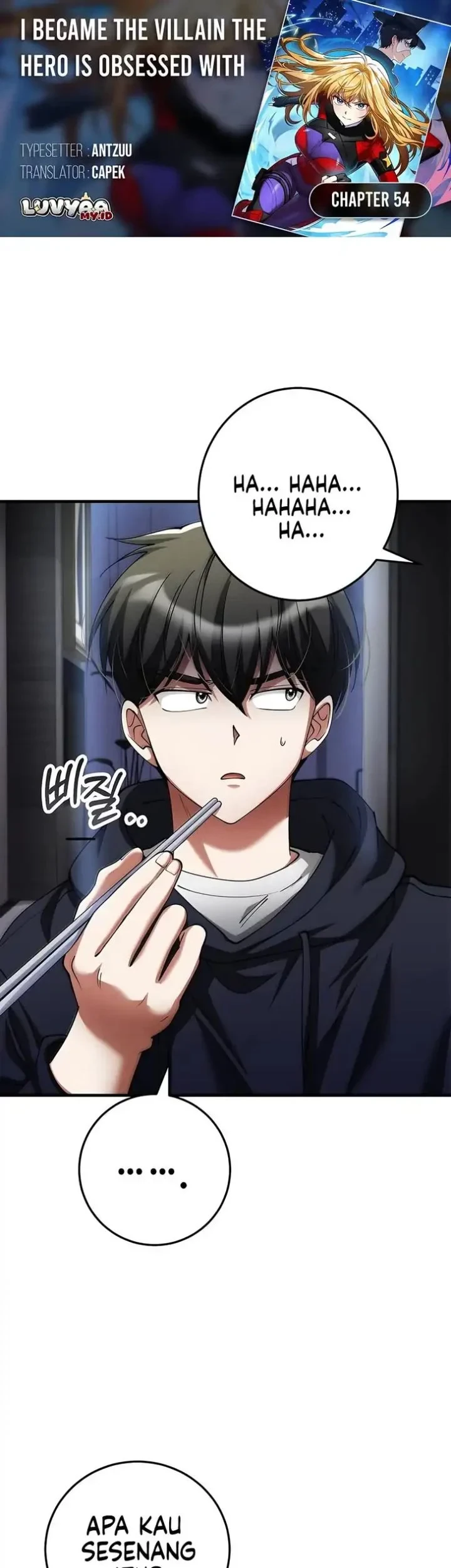 I Became the Villain the Hero Is Obsessed With Chapter 54 - halaman 1
