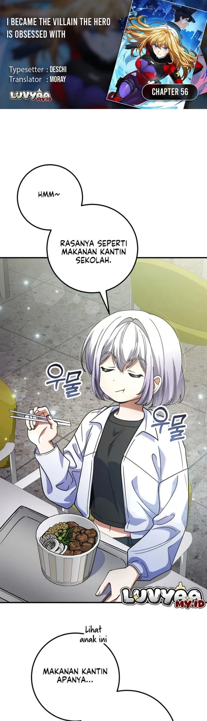 I Became the Villain the Hero Is Obsessed With Chapter 56 - halaman 1