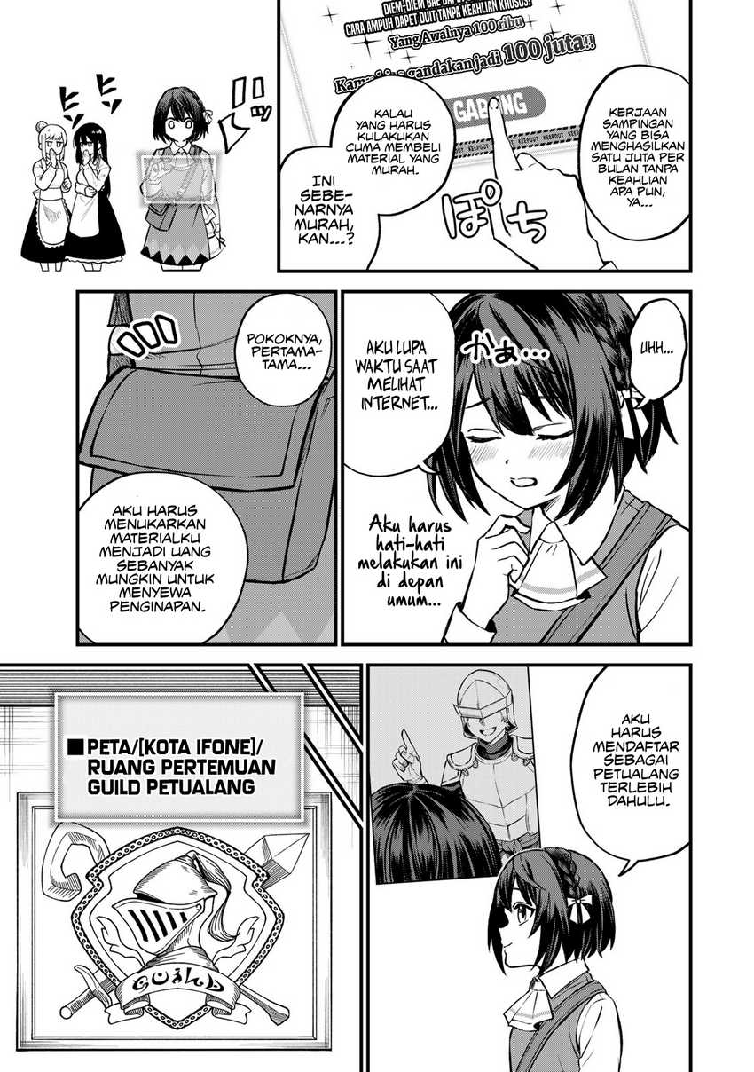 I Became the World’s Strongest Witch, ~I Will Live Freely in a World Where Only I Can Access the “Guide Site”~ Chapter 4 - halaman 9